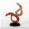 Image 3 : 3 Dimensional Pink Marble Geometric Sculpture