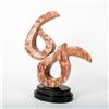 Image 5 : 3 Dimensional Pink Marble Geometric Sculpture
