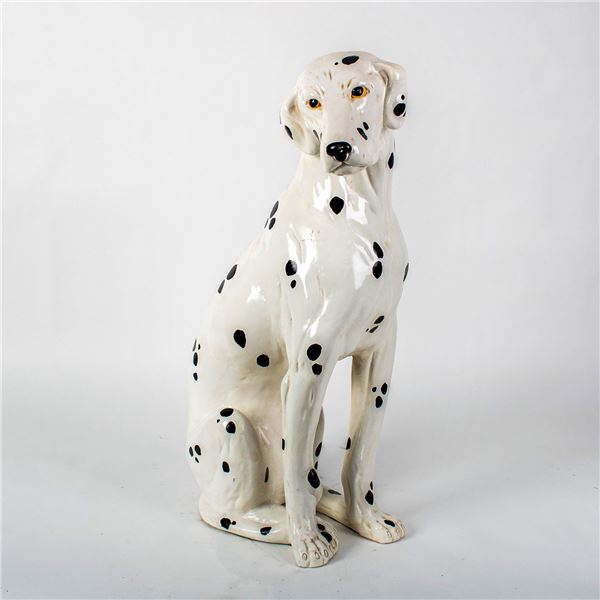 Florentine Porcelain Statue, Large Dalmatian