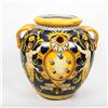 Image 1 : Large Vintage Italian Polychrome Terracotta Jar with Spout