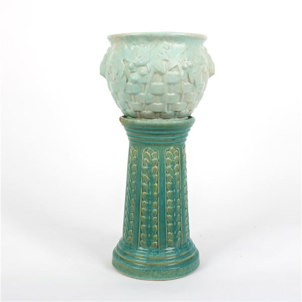 McCoy Style Jardiniere with Pedestal Stand