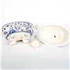 Image 4 : Cottura Hand-Painted Soup Tureen, Ladle and Platter Plate