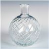 Image 1 : Baccarat Crystal Vase, Cyclades Pattern