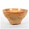Image 1 : Unique Detailed Glass Footed Bowl, Native Amercian