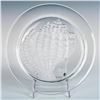Image 1 : Lalique Crystal Plate, Conch Shell, 1972