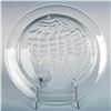 Image 3 : Lalique Crystal Plate, Conch Shell, 1972