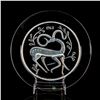 Image 4 : Lalique Crystal Plate, Gazelle Fantasy, 1968