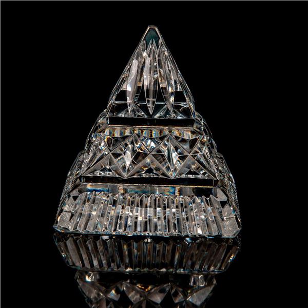 Waterford Crystal Pyramid Paperweight