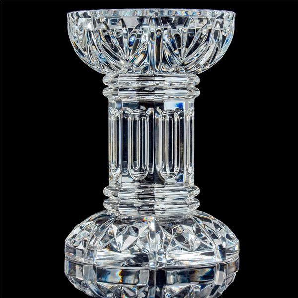 Waterford Crystal Pillar Candleholder, Bethany Pattern