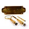 Image 13 : 4pc Italian Gold Plated Desk Set