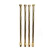 Image 1 : Set of 4 Circa 1870 Italian Octagonal Gilded Wooden Columns