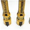 Image 8 : Set of 4 Circa 1870 Italian Octagonal Gilded Wooden Columns