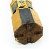 Image 9 : Set of 4 Circa 1870 Italian Octagonal Gilded Wooden Columns