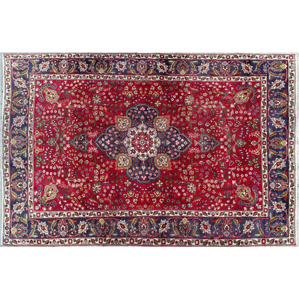 Vintage Persian Oriental Large Area Rug