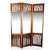 Image 1 : McGuire Modern Rattan Folding Three-Panel Screen