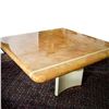Image 2 : Vintage Karl Springer Large Scale Dining Table