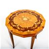 Image 2 : Italian Inlaid Dodecagon Music Box Table