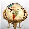 Image 12 : Elegant Mother of Pearl Globe with Natural Stones Inlay