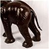 Image 6 : Large Leather Wrapped Elephant Sculpture