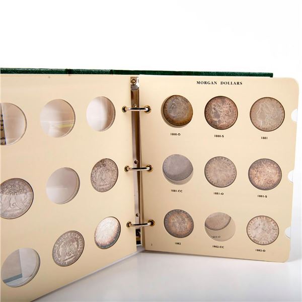 Morgan Dollars 1878-91 Collector Booklet Partial Completion
