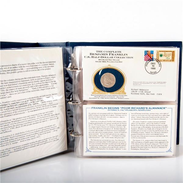 Benjamin Franklin U.S. Half Dollar Collection Booklet