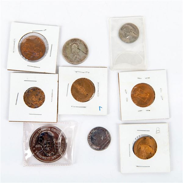 9 "Rare" Collectable Coins and Tokens