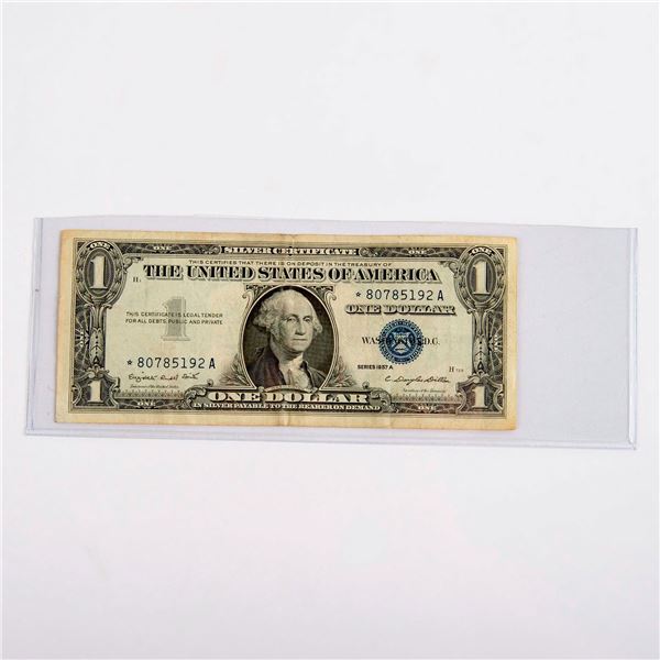 1957A One Dollar Silver Certificate Star Note