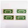 Image 3 : 4pc 1928 Two Dollars Legal Tender Notes