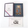 Image 2 : 1991 US Mint Mount Rushmore Prestige 7 Coin Set