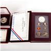 Image 4 : 2pc 1992 US Olympic Coins Prestige Set and 2 Coin Proof Set