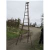 Image 1 : 12' WOODEN ORCHARD LADDER