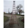 Image 1 : 12' WOODEN ORCHARD LADDER