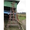 Image 1 : 2 10' WOODEN ORCHARD LADDERS