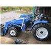 Image 1 : 2003 NEW HOLLAND TC330 4X4 TRACTOR WITH 7308 FRONT END LOADER, 2546 HOURS