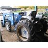 Image 1 : 1992 FORD 1620 4 WHEEL DRIVE TRACTOR WITH 7108 FRONT END LOAD & NEW HOLLAND 914A MOWER DECK, 3590 HO