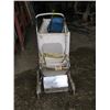 Image 2 : SMALL CRIB & STROLLER WITH ASST. CONTENTS, OLD TOYS, ETC.