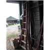 Image 1 : 2 8' WOODEN PICKER LADDERS
