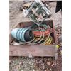 Image 1 : BIN OF ASST. HOSE REEL HOSES, IRRIGATION BOXES