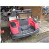 Image 3 : YAMAHA RED GOLF CART, GOOD RUNNING CONDITION, GAS POWERED