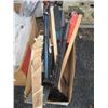 Image 2 : BOX WITH PLASTIC PIPE FOAM, SNOW VEHICLE BRUSHES, ETC.