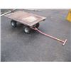 Image 1 : 4 WHEEL POLE CART WITH PLATFORM