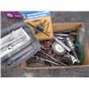 Image 1 : BOX OF ASSORTED TOOLS DRILL BITS EAZY OUTS ETC