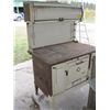 Image 1 : ANTIQUE LASALLE ENAMELLED WOOD COOK STOVE