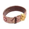 Image 2 : Louis Vuitton Burgundy Mini Lin Millennium Wish Bracelet