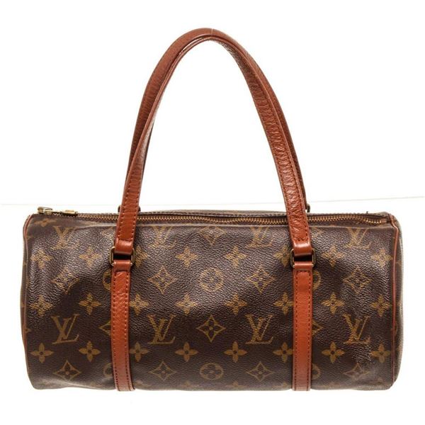 Louis Vuitton Brown Monogram Canvas Vintage Papillon 30cm Shoulder Bag