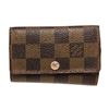 Image 1 : Louis Vuitton Brown Damier Canvas 6 Key Holder Wallet