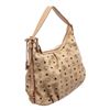 Image 3 : MCM Beige Canvas Hobo Bag