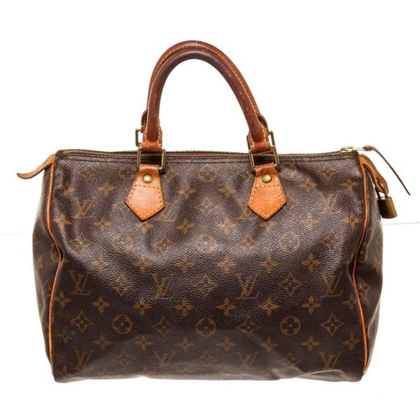 Louis Vuitton Brown Speedy 30cm Satchel Bag