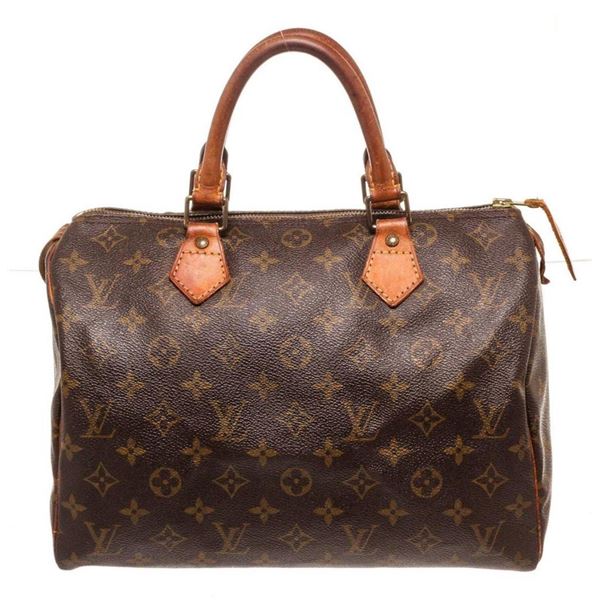 Louis Vuitton Brown Speedy 30cm Satchel Bag