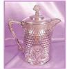 Image 1 : Aesthetic Movement  Ice Pitcher  Signed Meriden#2324037